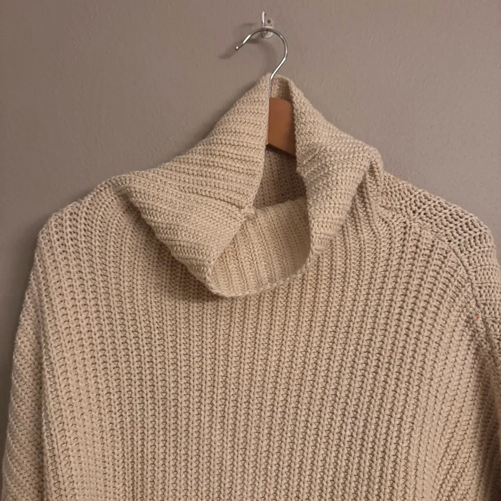 FREE PEOPLE Oversized Turtleneck Sweater - Image 4