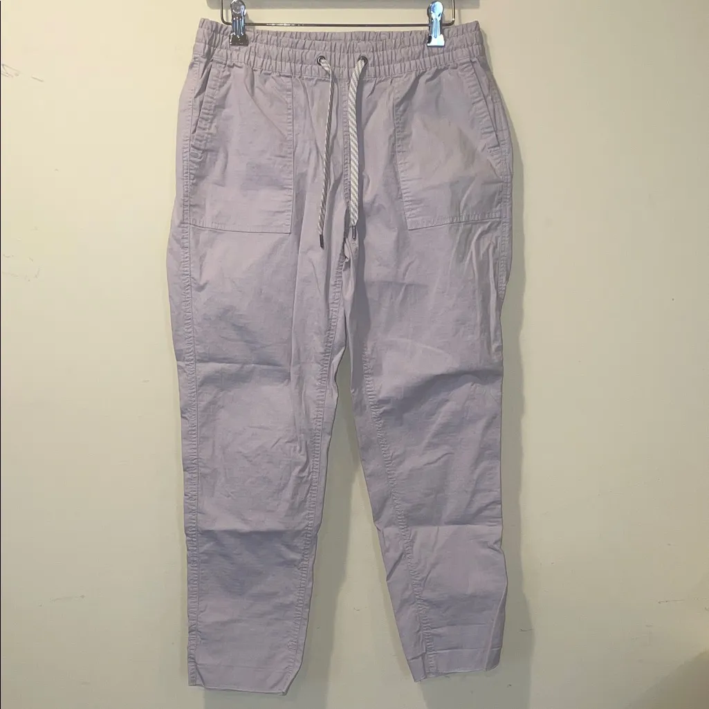 Womens Vuori Vintage Ripstop Jogger Pants Coconut Organic Cotton Stretch - Image 5