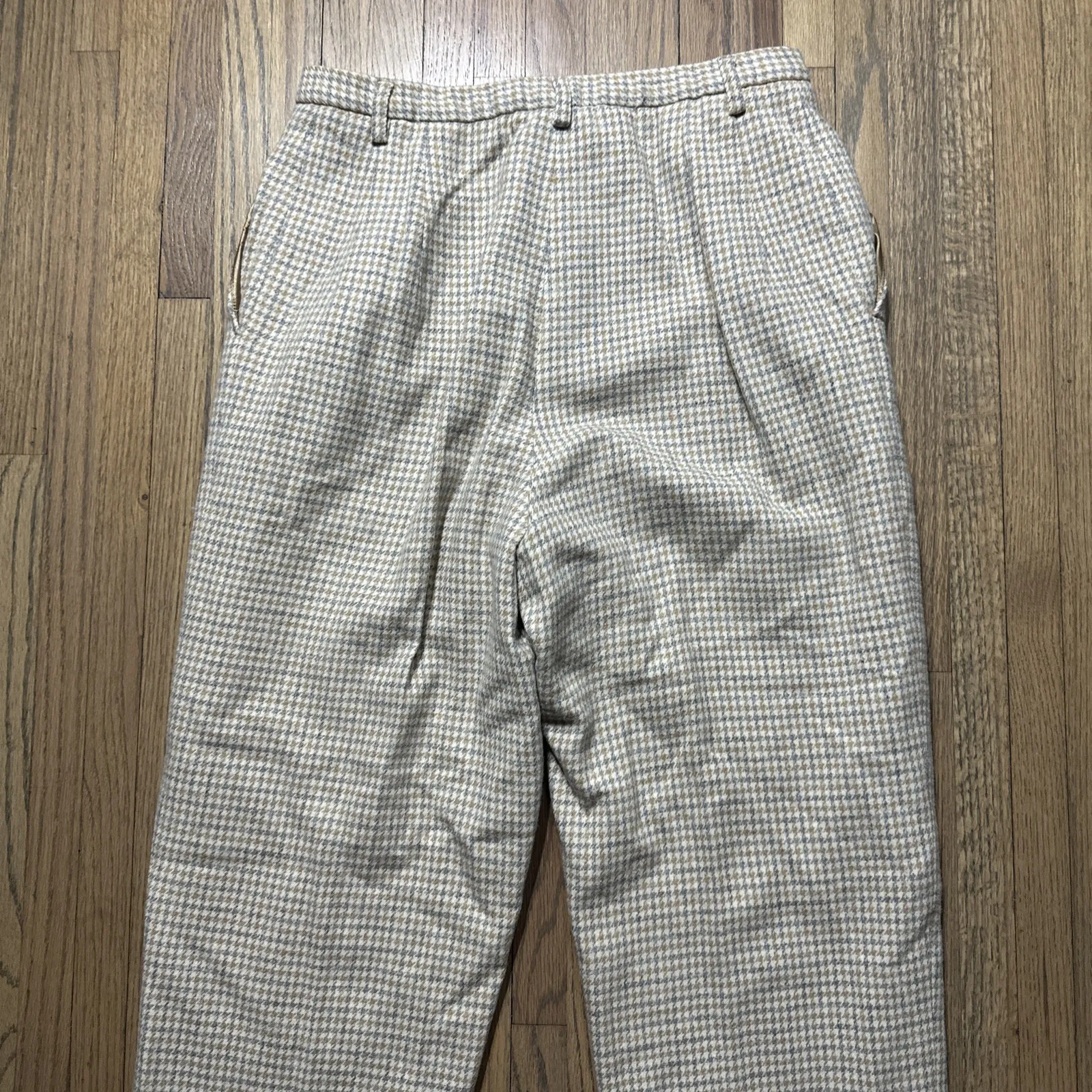 Pendleton Women's Authentic Plaid Pants 100% Virgin Wool Slacks Size 12 - Image 12