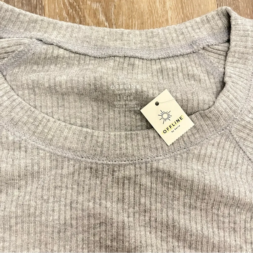Aerie Offline Ribbed Long Sleeve Top - Image 2