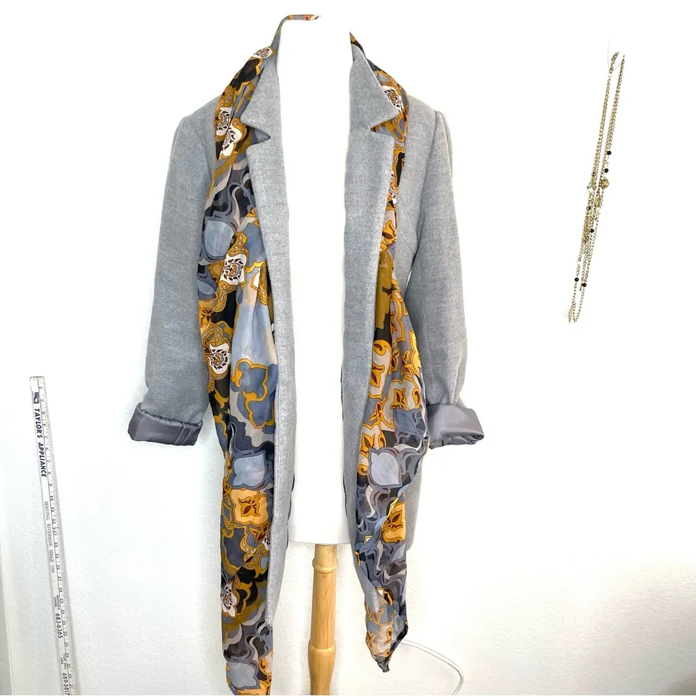 ALPHA & OMEGA Women’s Jacket Coat Front Long Sleeve Pockets - Image 3