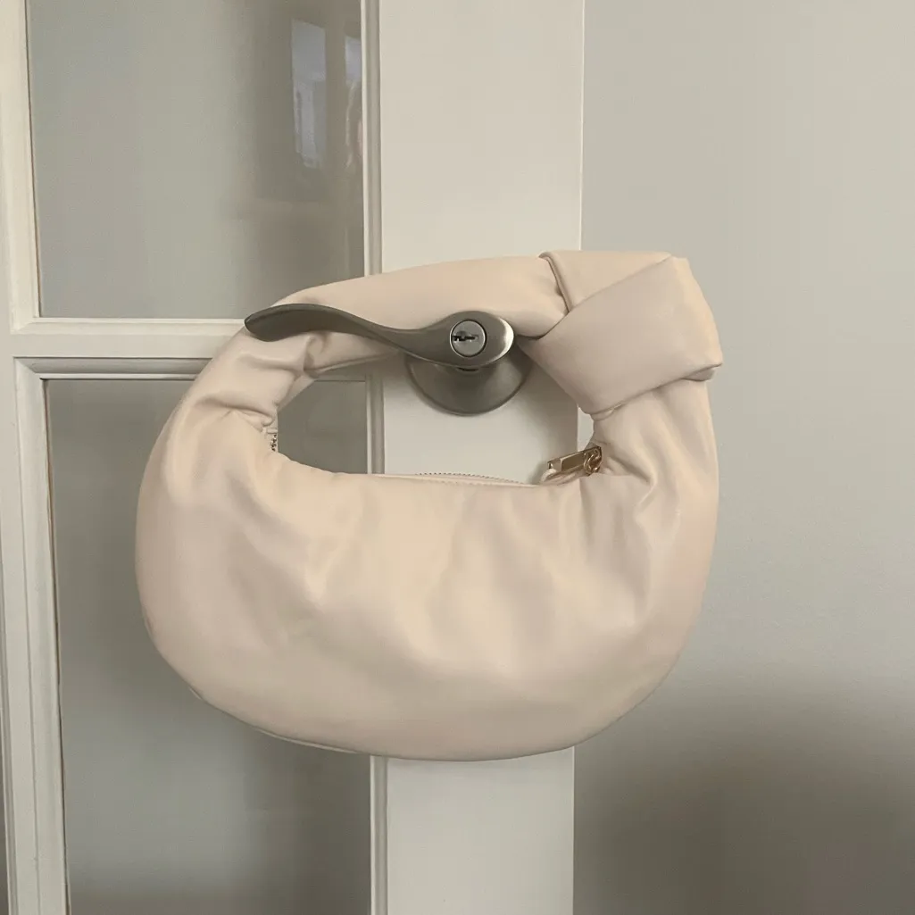 Melie Bianco Cream Top Handle Handbag - Image 9