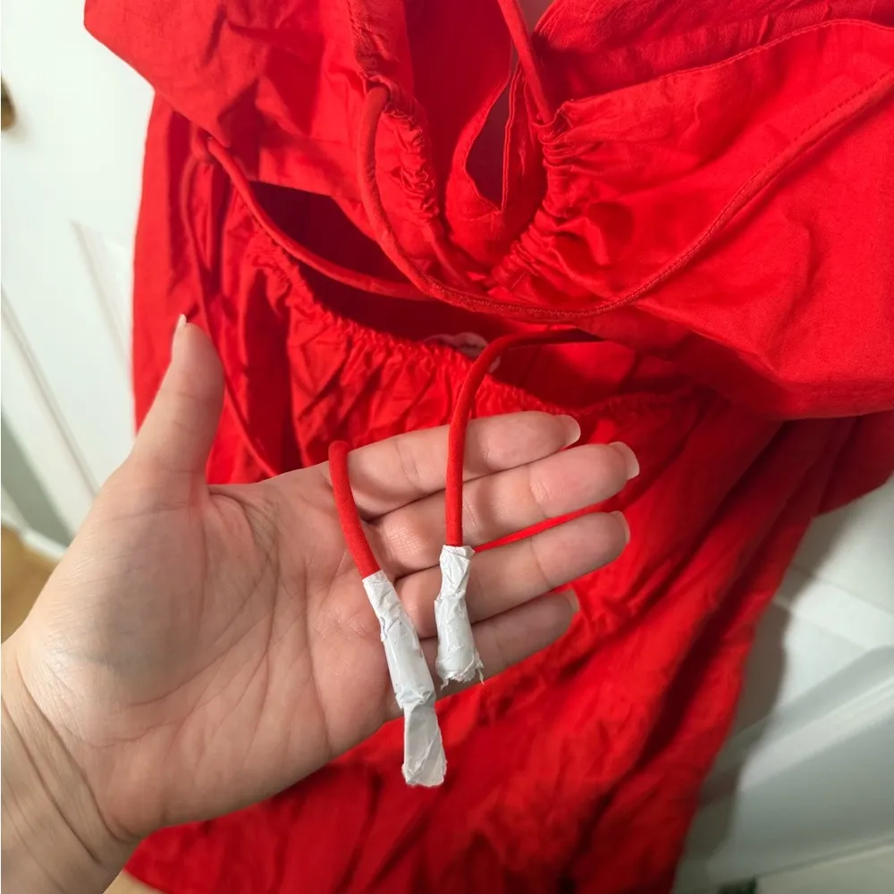 L*Space Laina Dress in Flame XL - Image 4