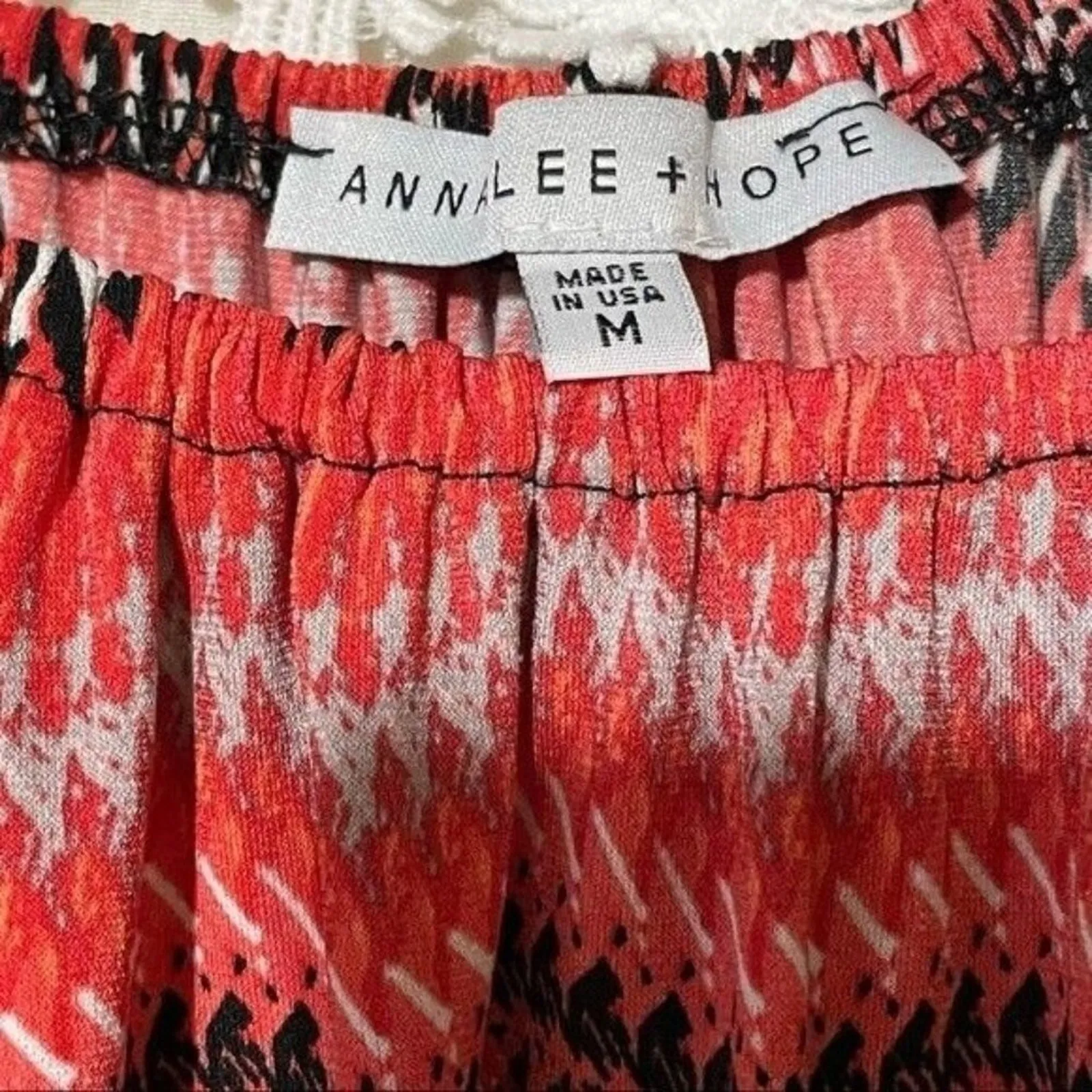 Annalee + Hope Shirt Women's Medium Multi Color Chevron Print - Image 4