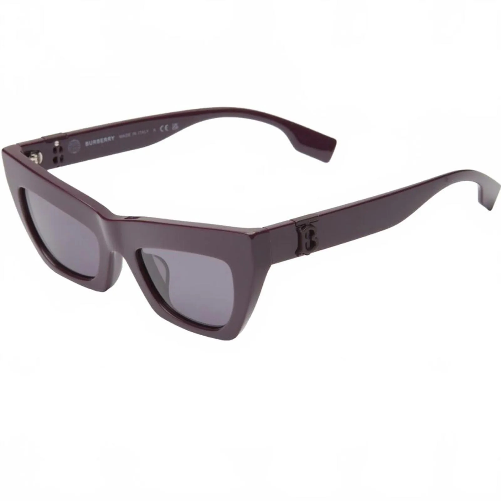 Burberry 51mm cat eye sunglasses PURPLE VIOLET 51-21-140mm NWT - Image 6