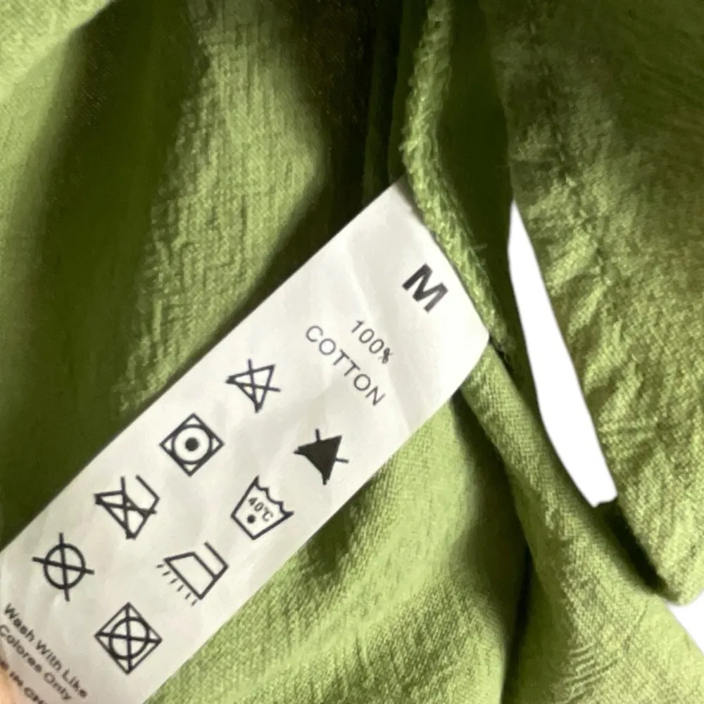 Halara Backless Adjustable Straps Green Sleeveless Tiered Dress - Image 12