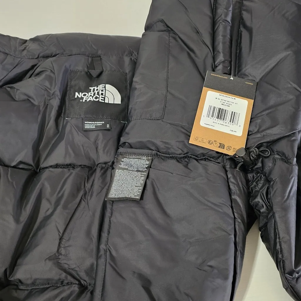 THE NORTH FACE Women’s 96 Retro Nuptse Jacket - TNF Black - Size M - NF0A3XEOLE4 - Image 8