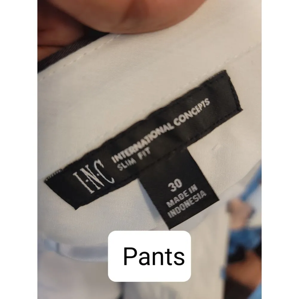 INC International Concepts 2 Piece Suit Womens Size Small Multicolor Long Sleeve Black - Image 6