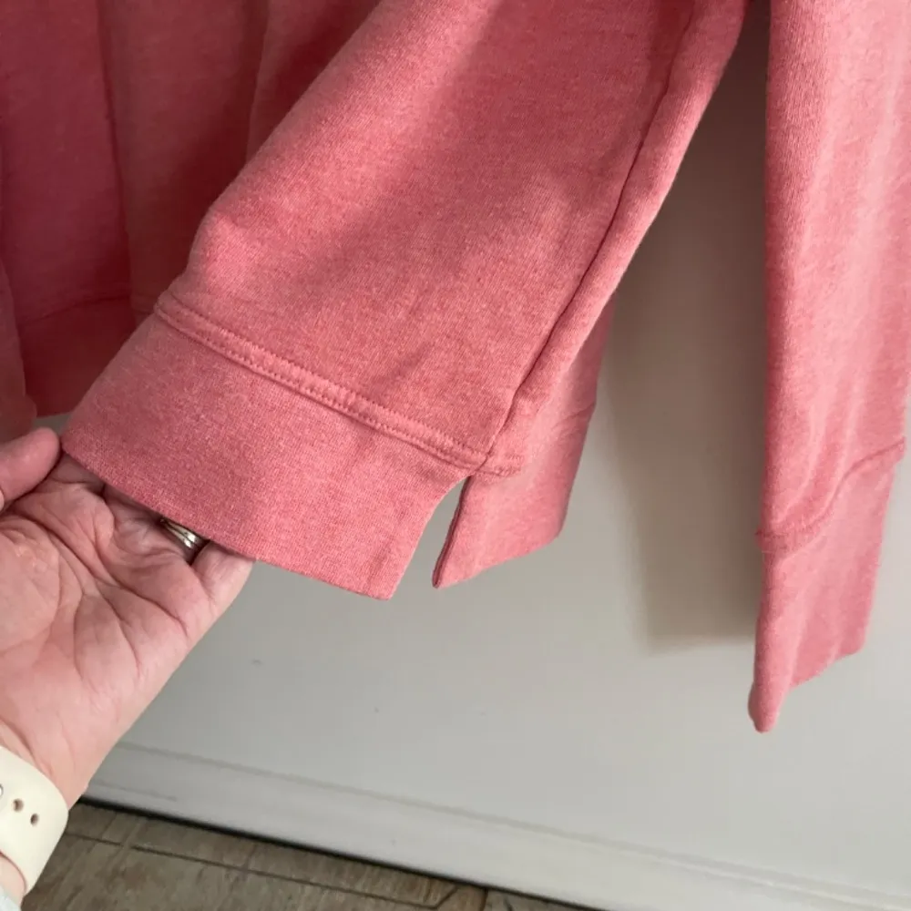 Texas Sweatshirt Pink Boxy Womens M Preppy Collegiate Cotton - Image 4