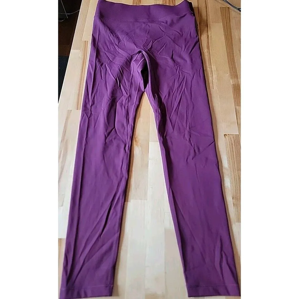 Bandier Purple Yoga Pants A10 - Image 4