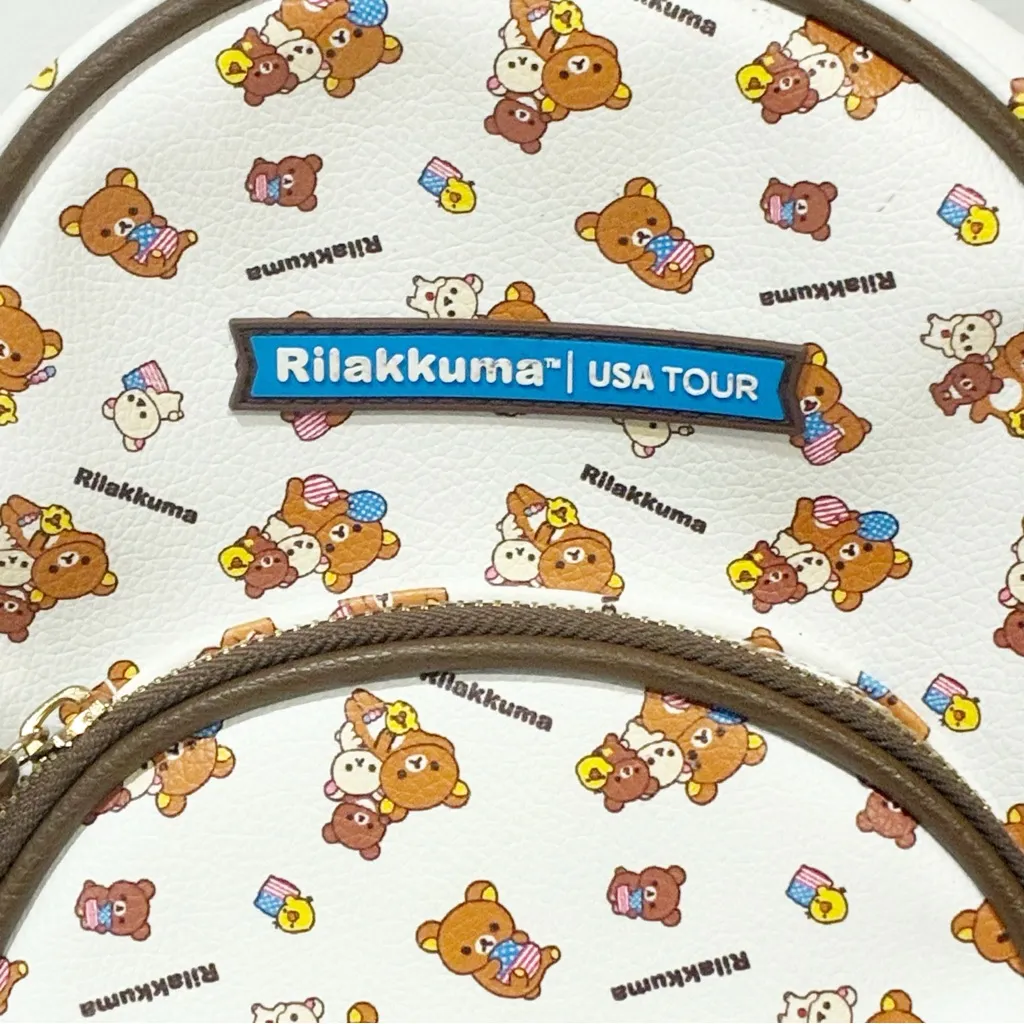 RILAKKUMA Backpack 20th Anniversary USA TOUR Limited Edition‎ Bag Purse Pouch - Image 2