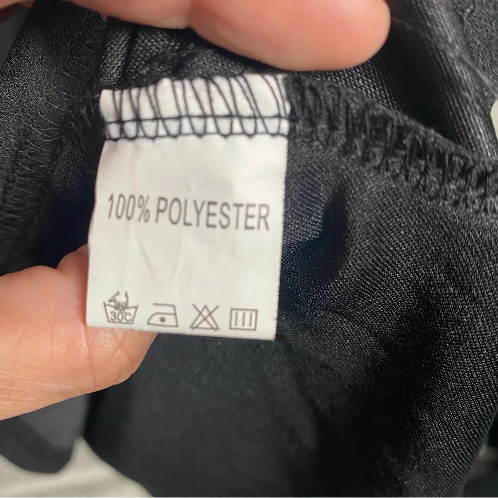 Black Long Sleeve Skater Style Whimsy Goth Dress Women’s Size XLG - Image 7