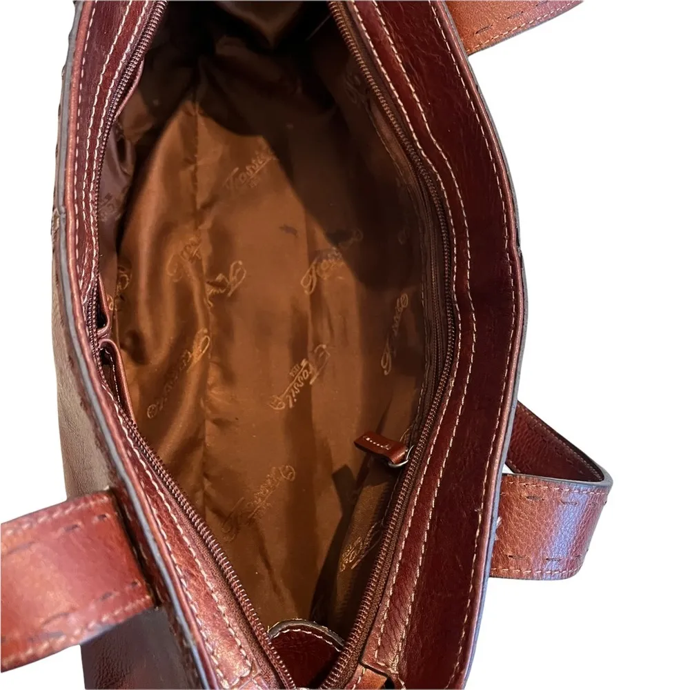 Vintage FOSSIL Baguette/Doctors Bag - Image 12