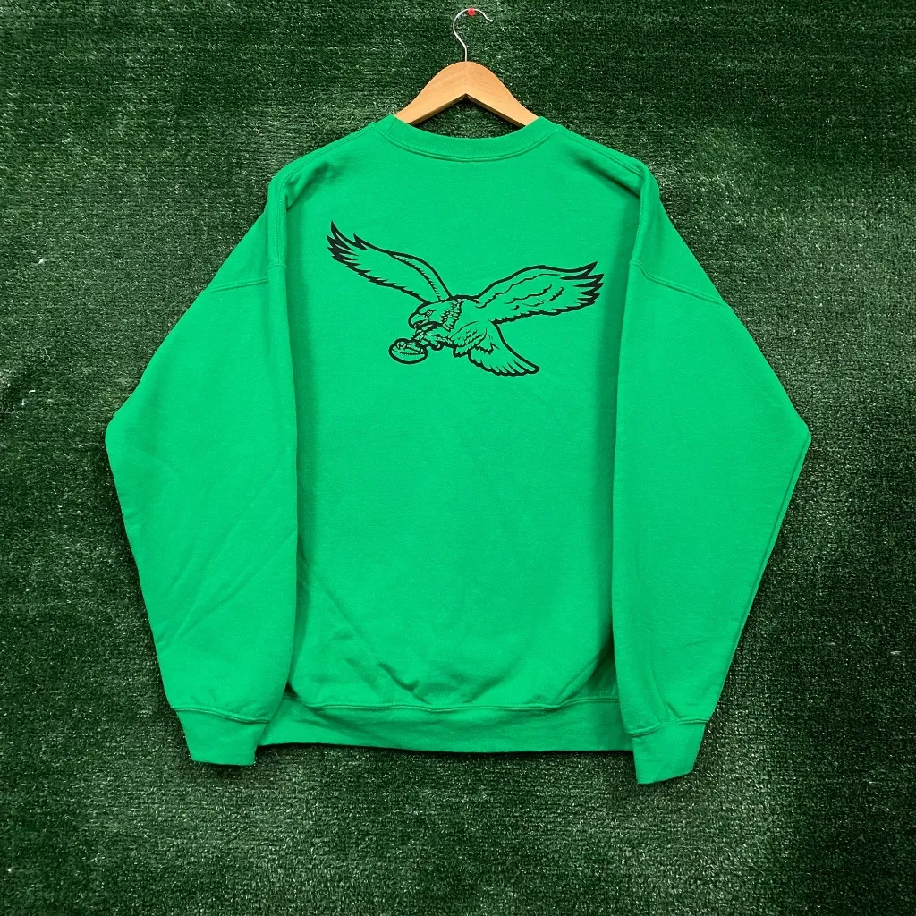 NFL NFC East Philadelphia Eagles Crewneck Sweater L - Image 3