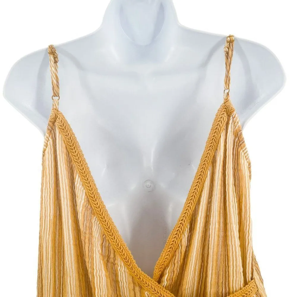 Aerie Open Back Striped Cropped Tank Top - Image 40