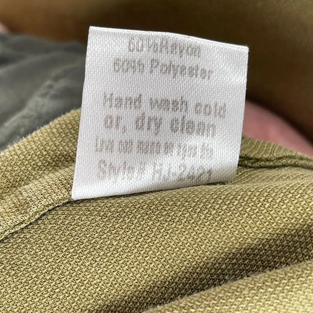 The Hanger Double Breasted Shirt Jacket Shacket Small - Image 28