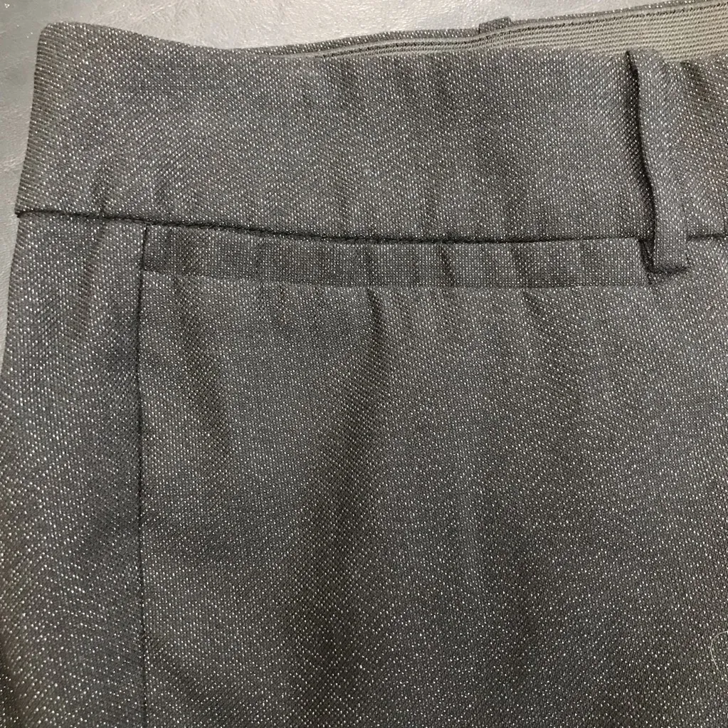 Lane Bryant Black Shimmer High-Rise Wide-Leg Pants - size 28 Tall - Image 6