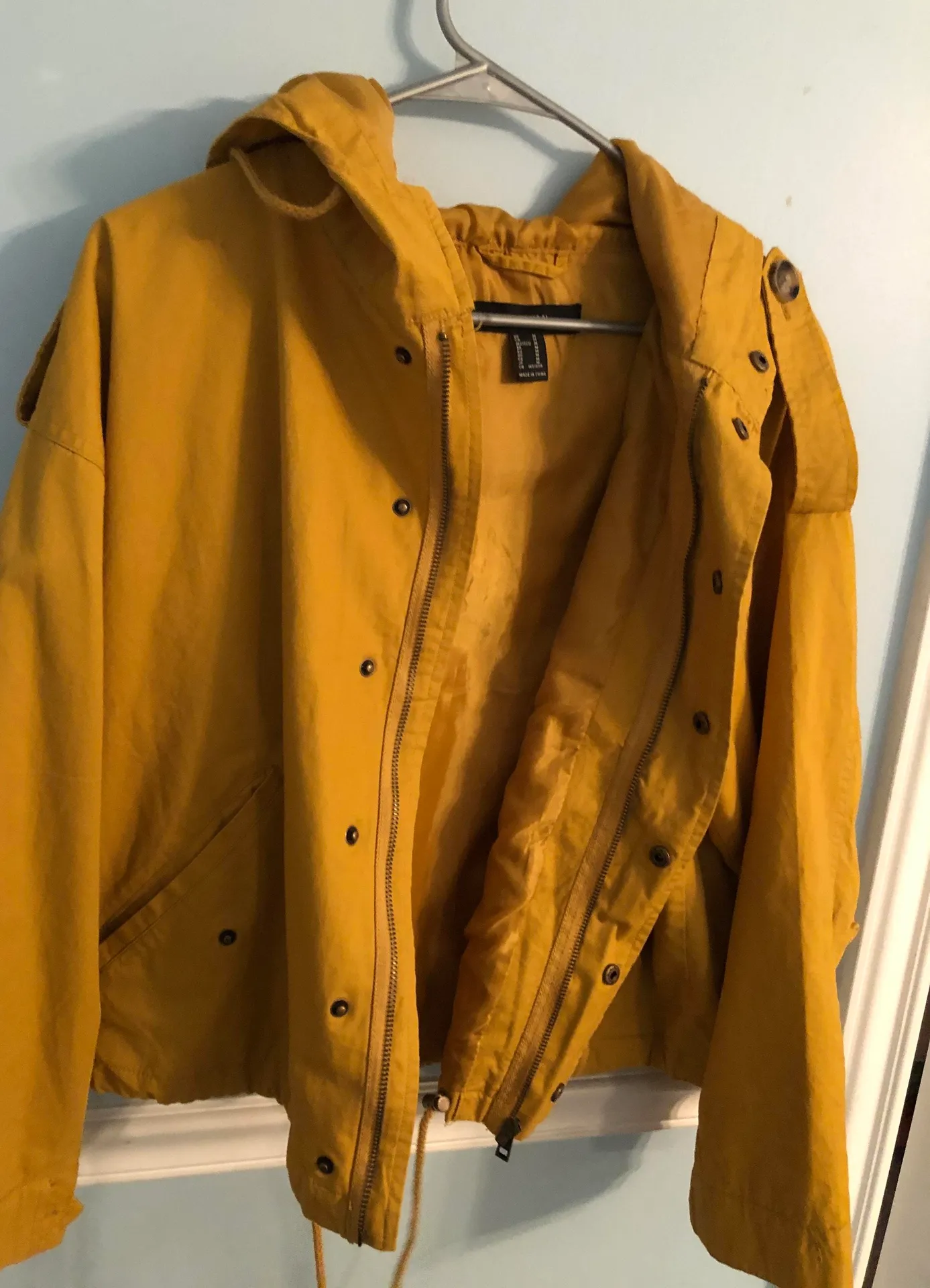 Forever 21 Yellow Rain Coat  - Image 3
