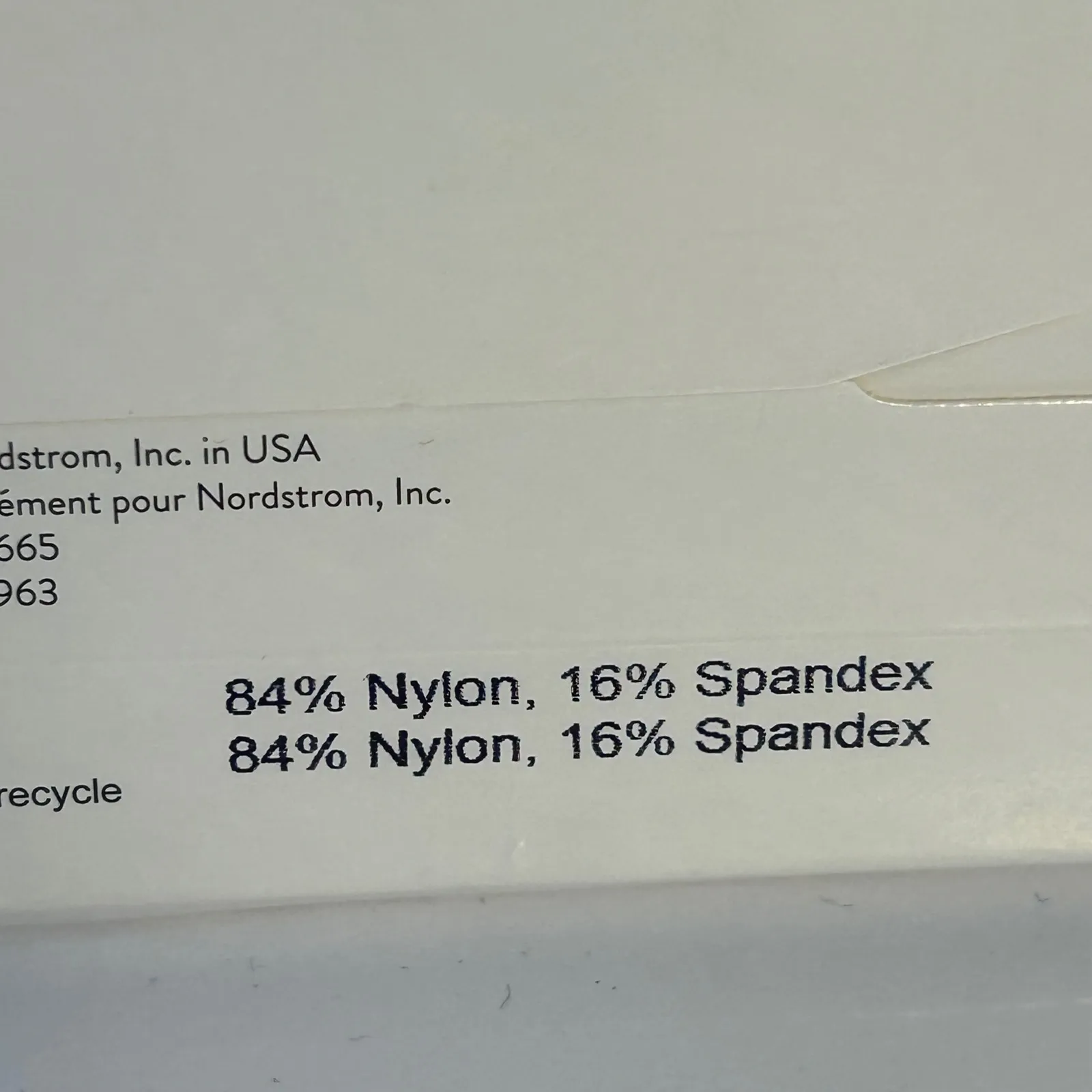 NORDSTROM Square Dot Sheer Fashion Tights Black Size B Denier 20 - pair of 2 - Image 8