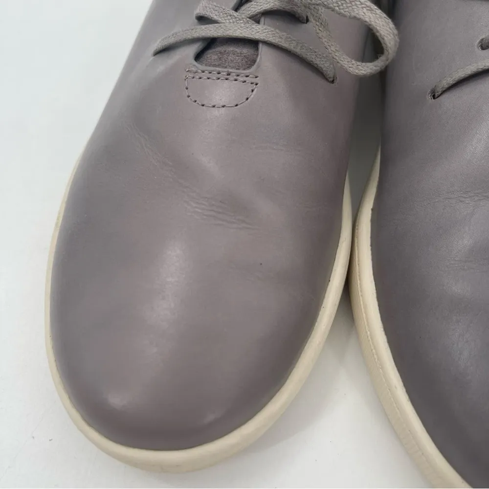 SAVA by SOFTWALK Shoes Size 37 Neve Leather Gray Taupe Comfort Sneaker Soft - Image 7