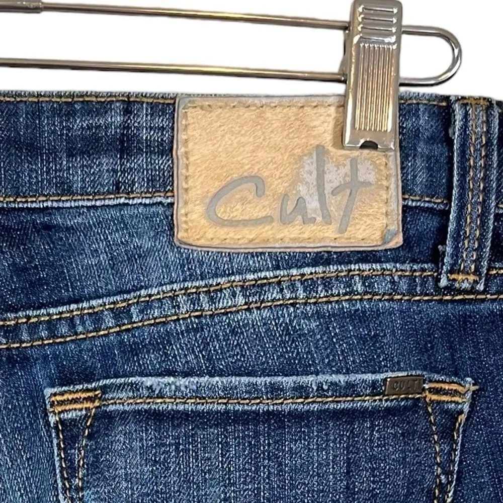 Cult of Individuality Distressed Raw Hem Straight Leg Jeans Style 712 - Image 12