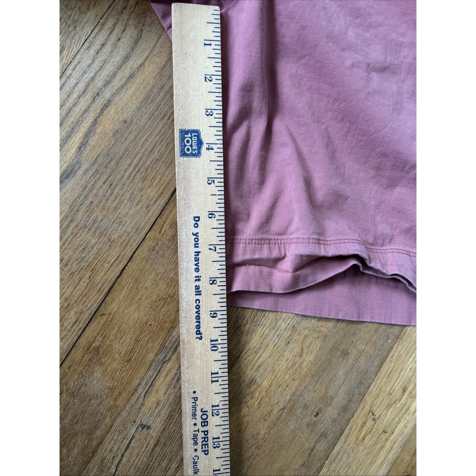 Orvis‎ Women Plus Sz 20 Shorts Mauve Canvas Chinos Long Bermuda Stretch - Image 6