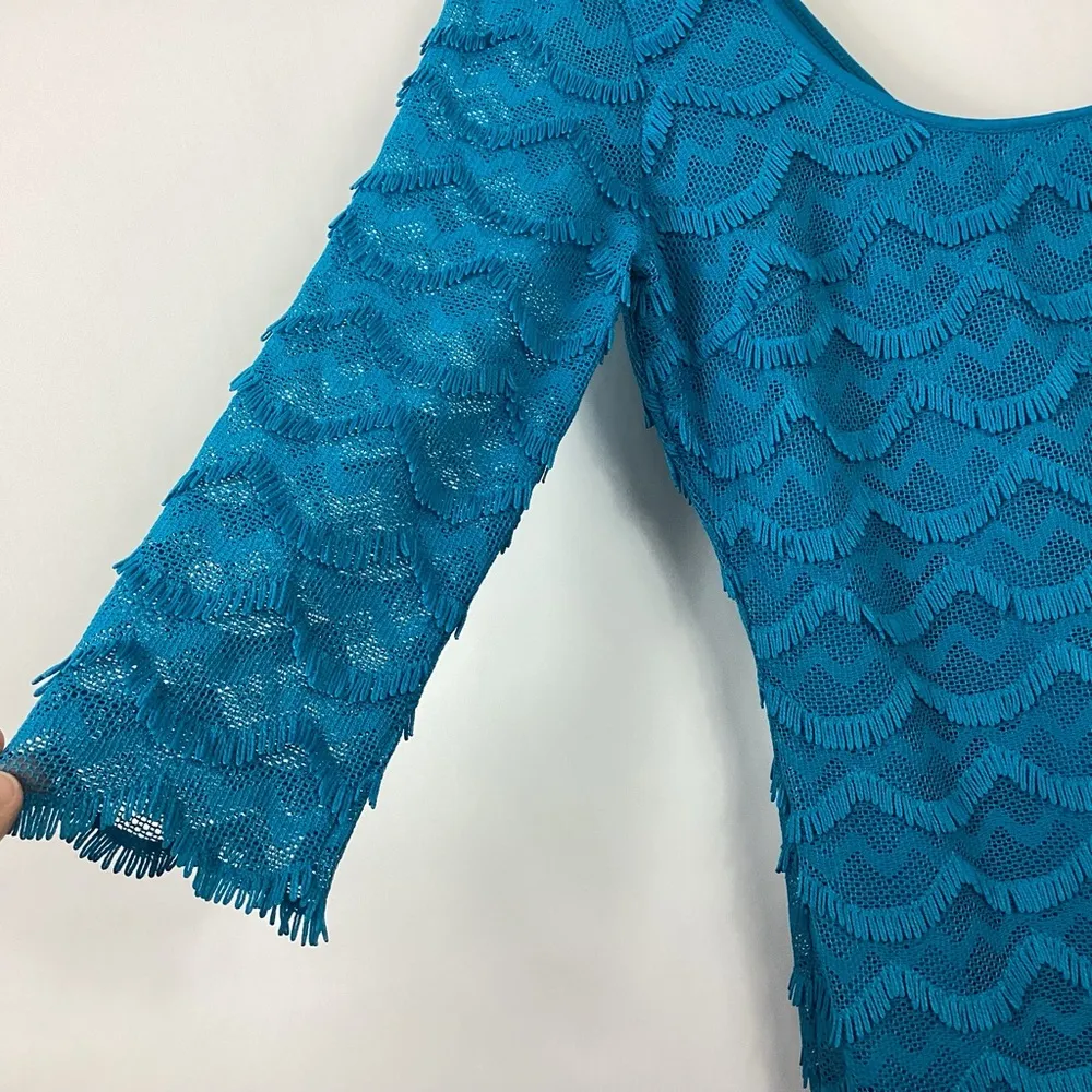 Guess Los Angeles Kira Fringe Dress Size 8 - Image 3