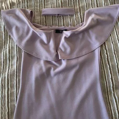 Missguided Lilac Formal Dress - Image 3