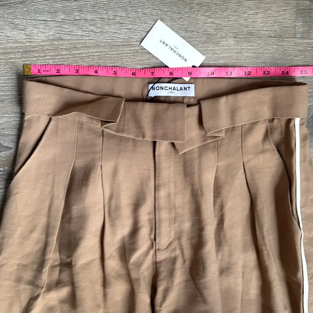 NEW NONCHALANT LABEL RADFORD PANT SMALL Tan - Image 7