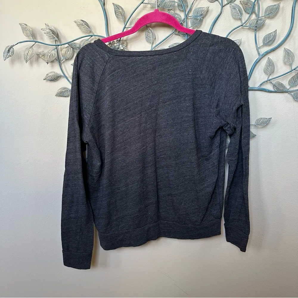 ❤️Glee retro cassettes Long Sleeve Shirt Large CLEARANCE Gray - Image 3