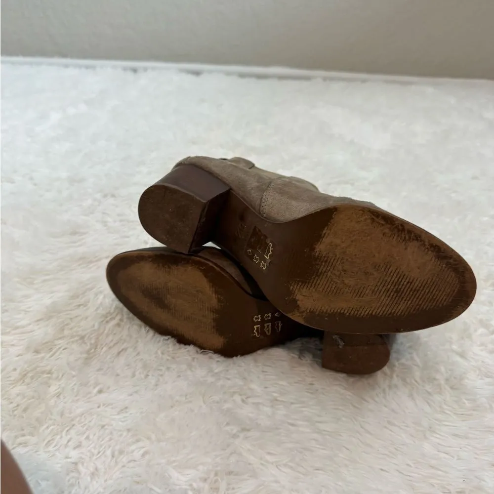 Madewell The Regan Suede in Wet Pebble Ankle Boots Size 6.5 - Image 8