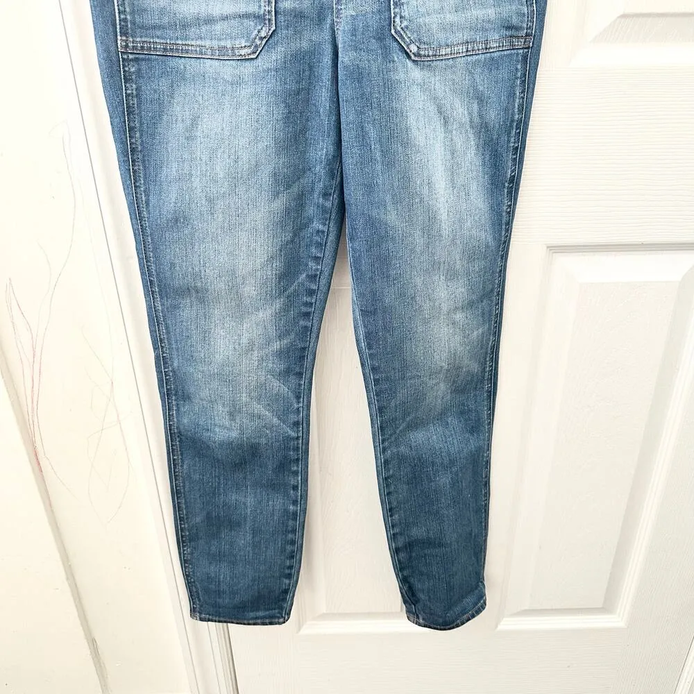 Madewell Skinny Denim Overalls Groveland Wash AA599 Small Women - Image 4