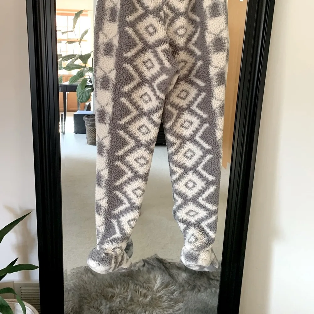 FEEJAYS Pajama Lounge Pants With Feet - Image 2