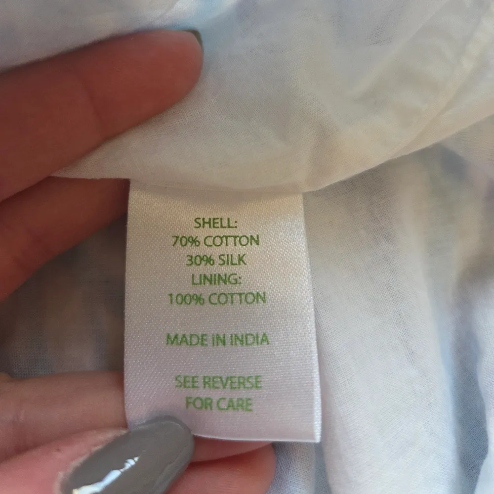 Lilly Pulitzer Blue and White Jellyfish Bell Sleeve Cotton Silk BlendTunic Top - Image 12