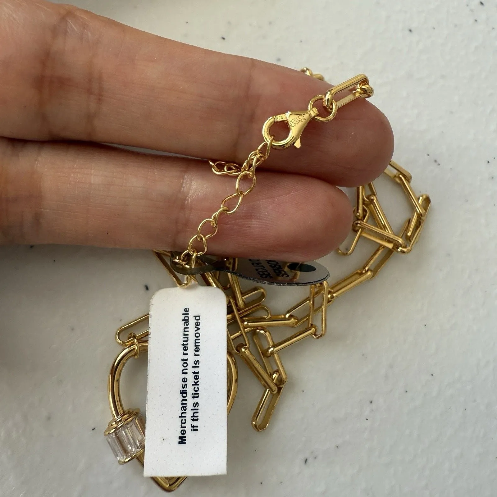 NWT Giani Bernini Gold Sterling Silver 16” + 2” Heart Pendant Necklace MSRP $220 - Image 4