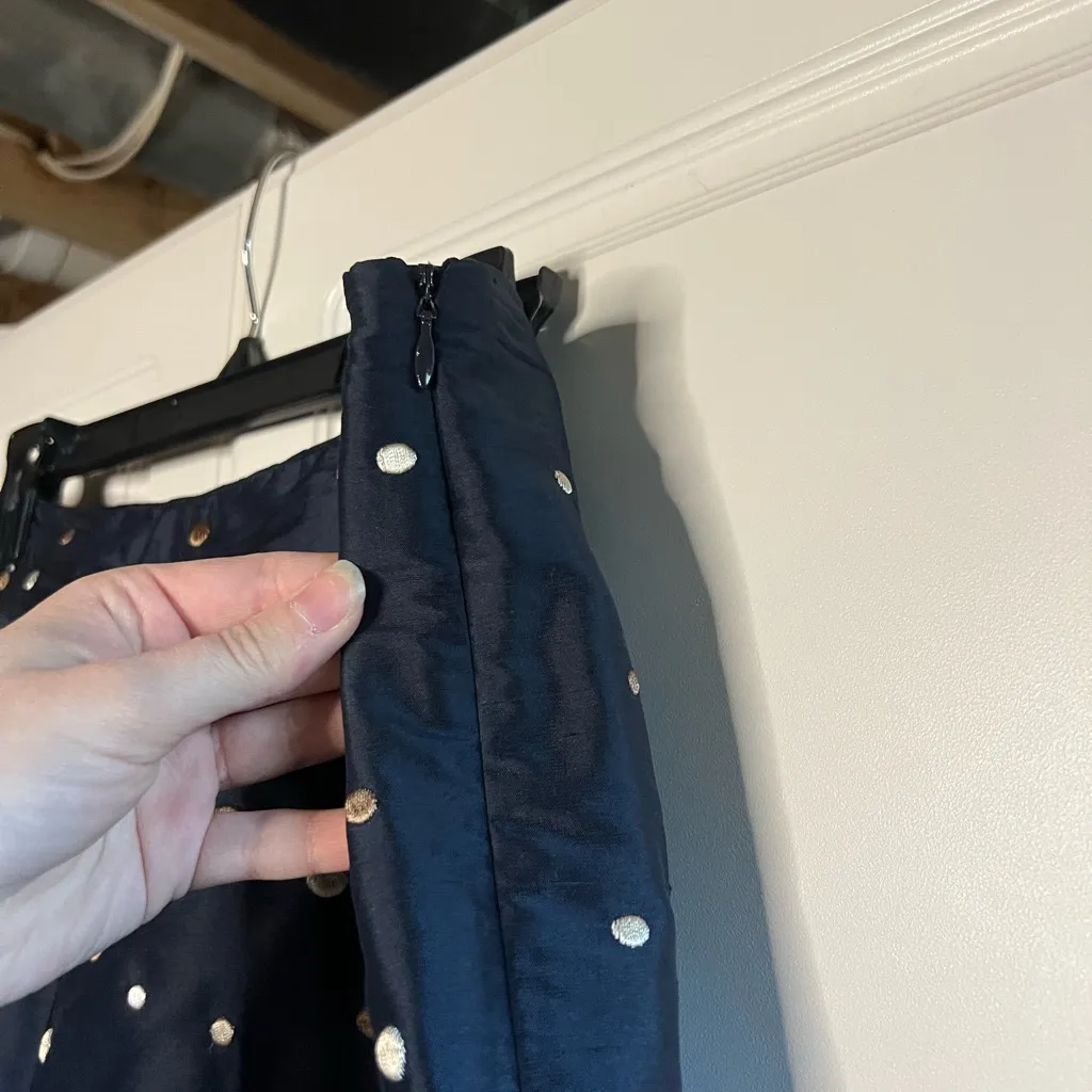 Vintage Talbots 100% Silk Embroidered Pants - Image 5