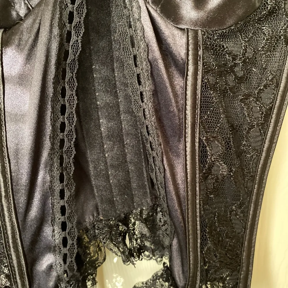 Seductive Small Corset Lingerie Black - Image 6