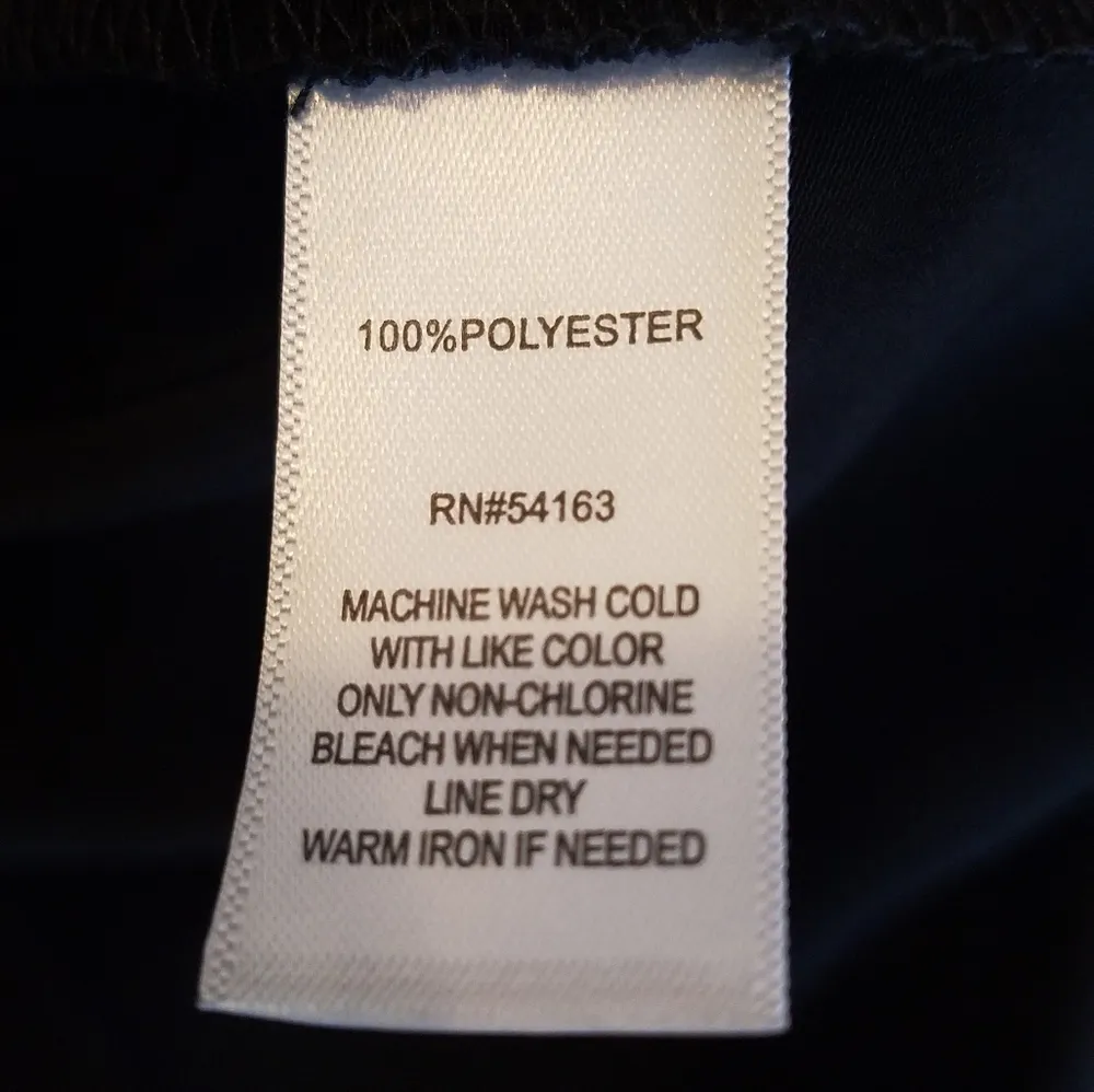 Andrew Marc  New York Black Blouse Medium - Image 8