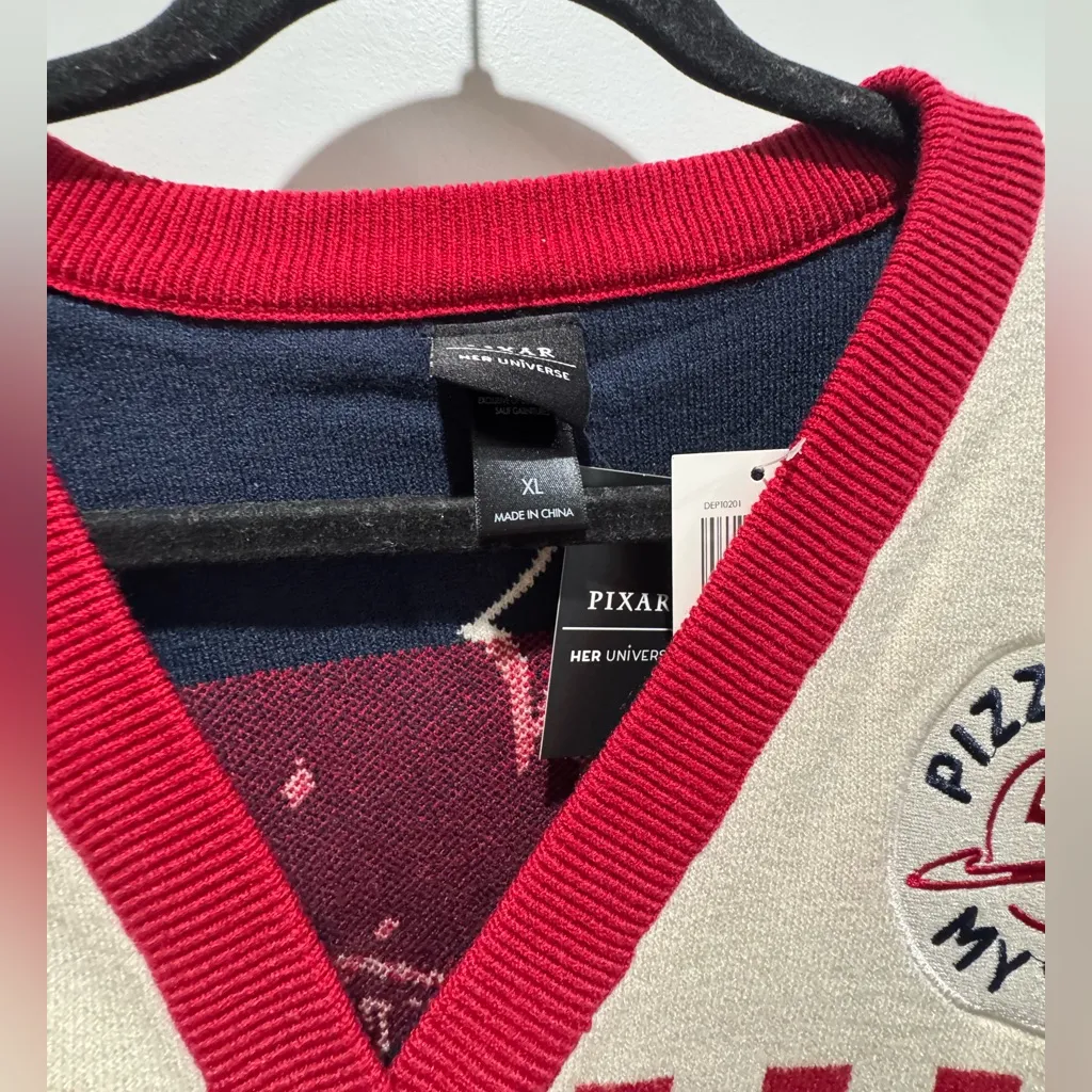Disney Pixar Toy Story Aliens Pizza Planet Cardigan - Image 4