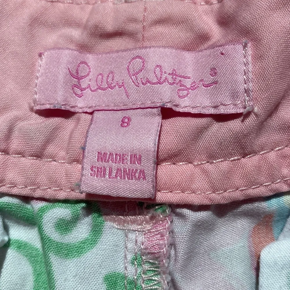 Lilly Pulitzer Butterfly Floral Buttercup Shorts Beach Summer‎ Floral Size 8 - Image 6