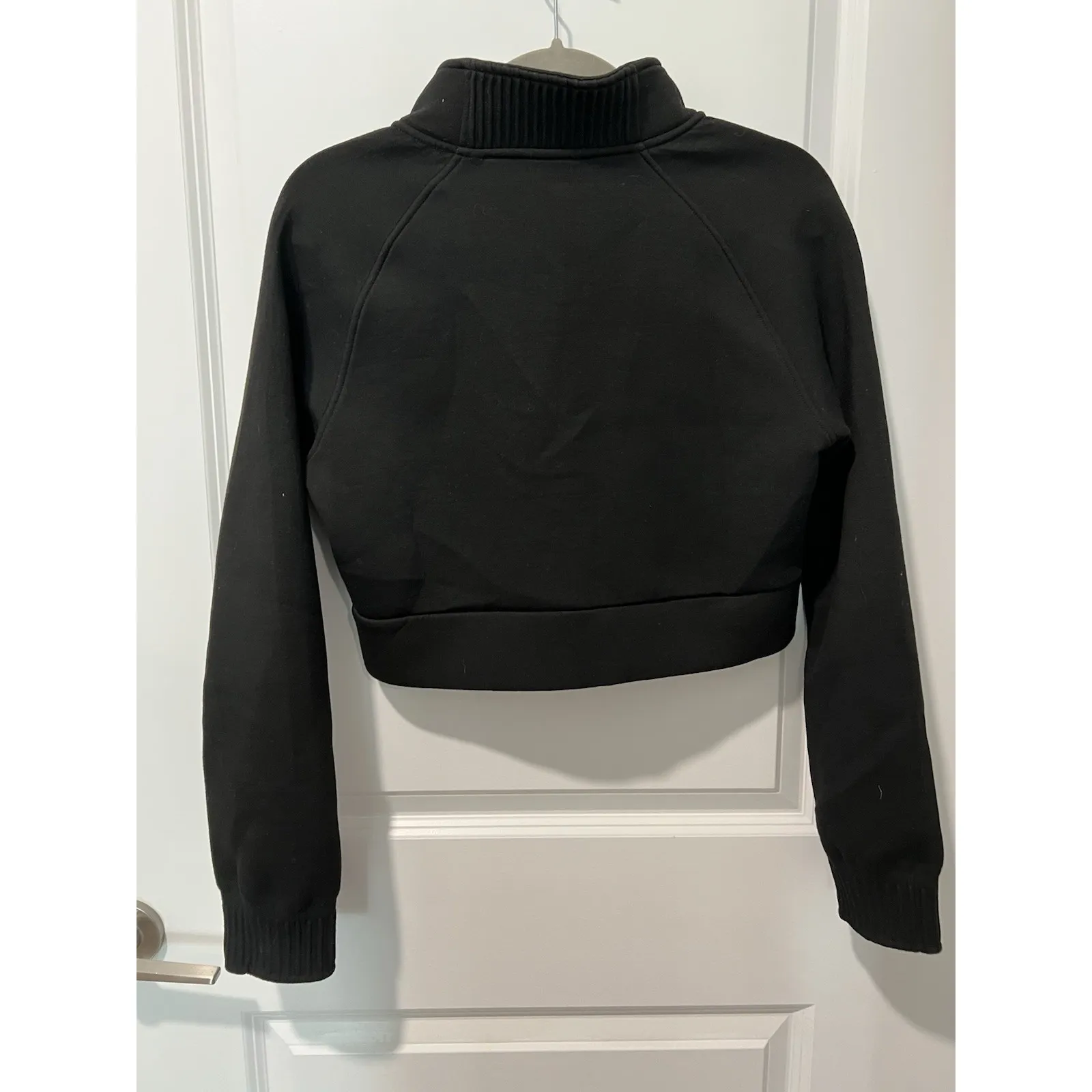 Gymshark Long‎ Sleeve Cropped Jacket - Black - Size Small - Image 2