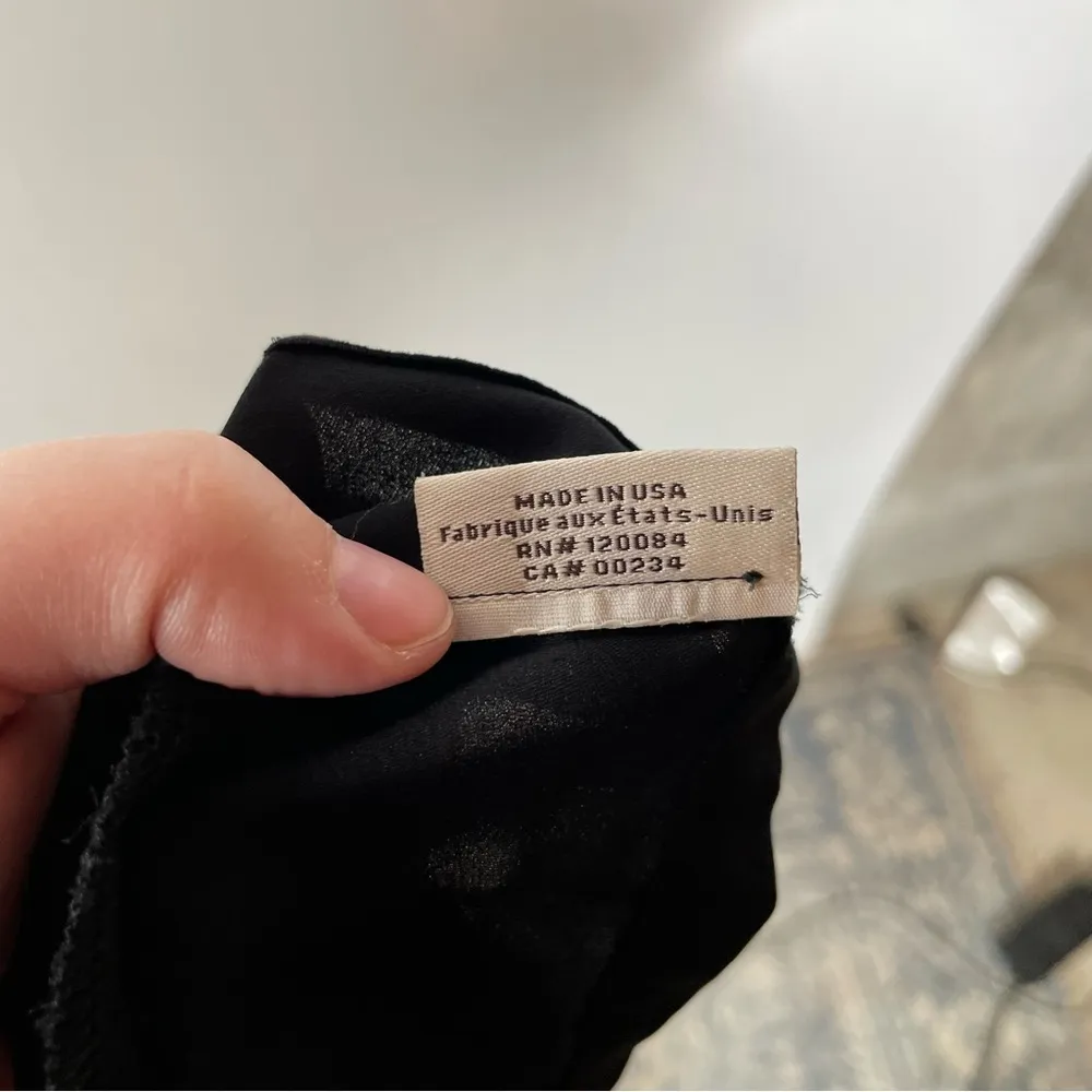 Tucker Black Silk Tunic & Pant Set Size Small - Image 12