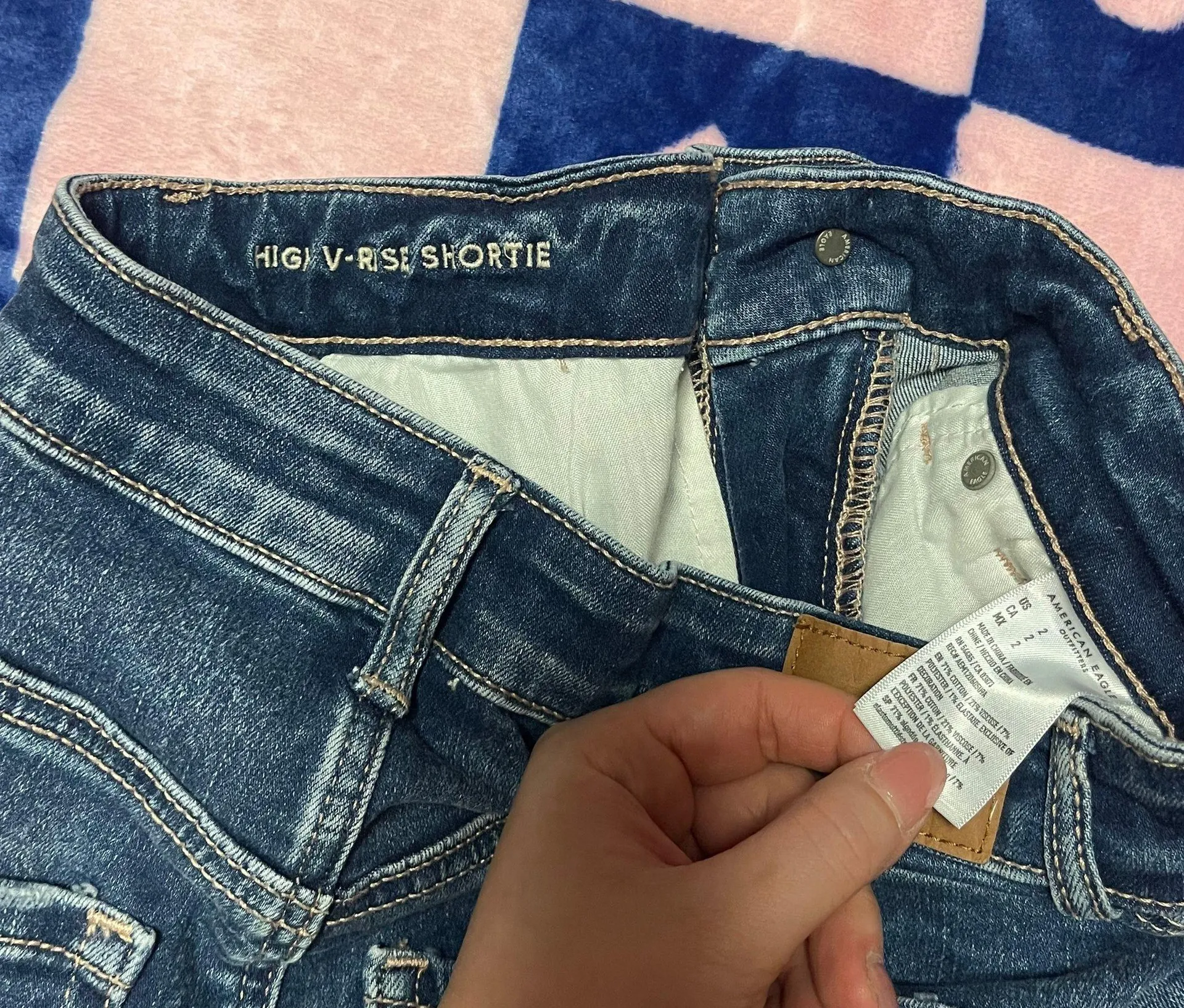High V-rise Shorts  - Image 3