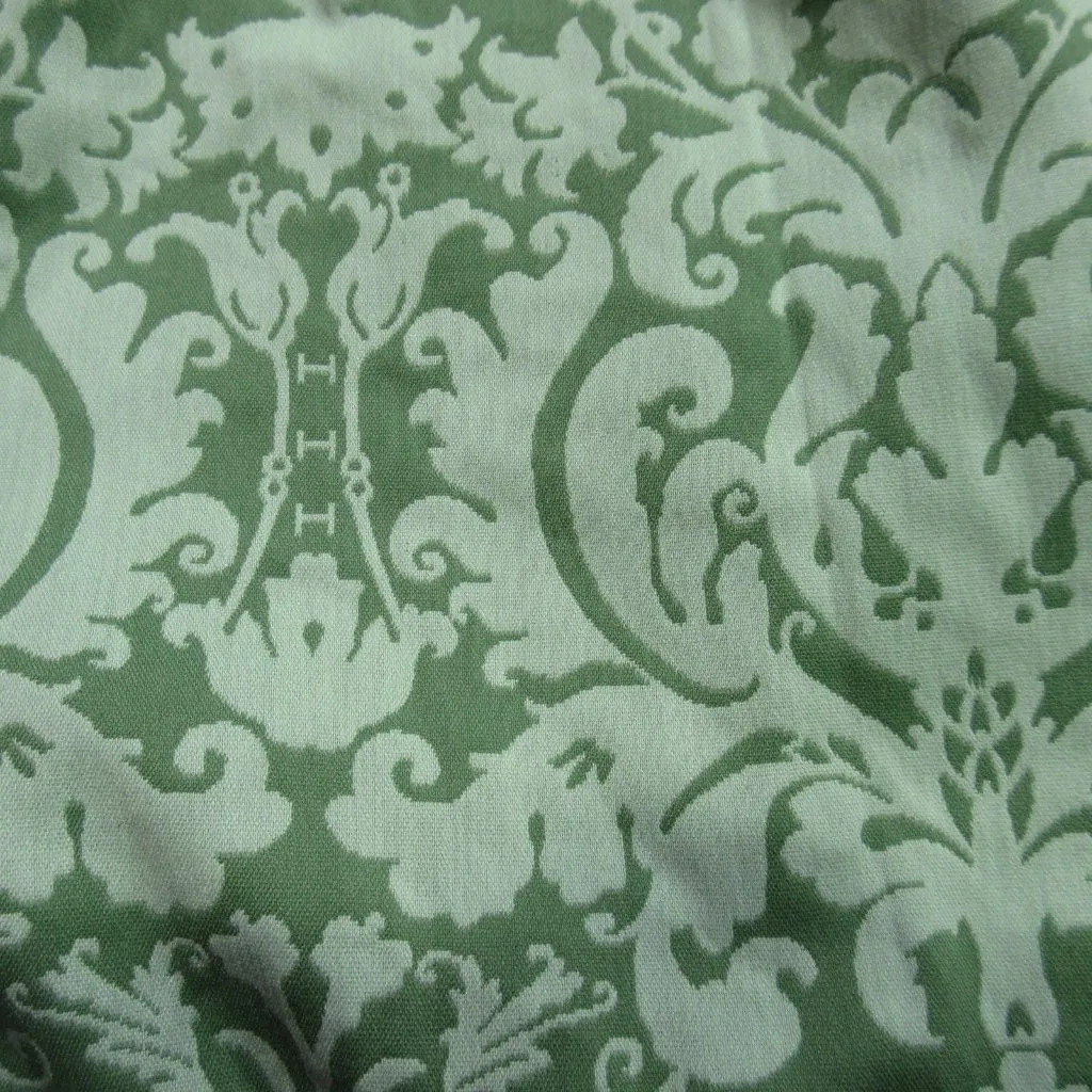 NWT Hill House Ellie Nap in Green Jacquard Print Smocked Midi Dress XL - Image 4