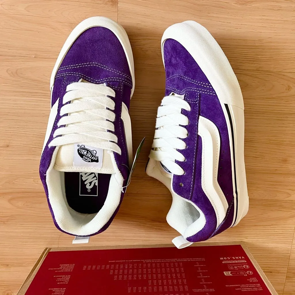 Vans Knu Skool Pig Suede Dark Purple Women 8.5 US - Image 3