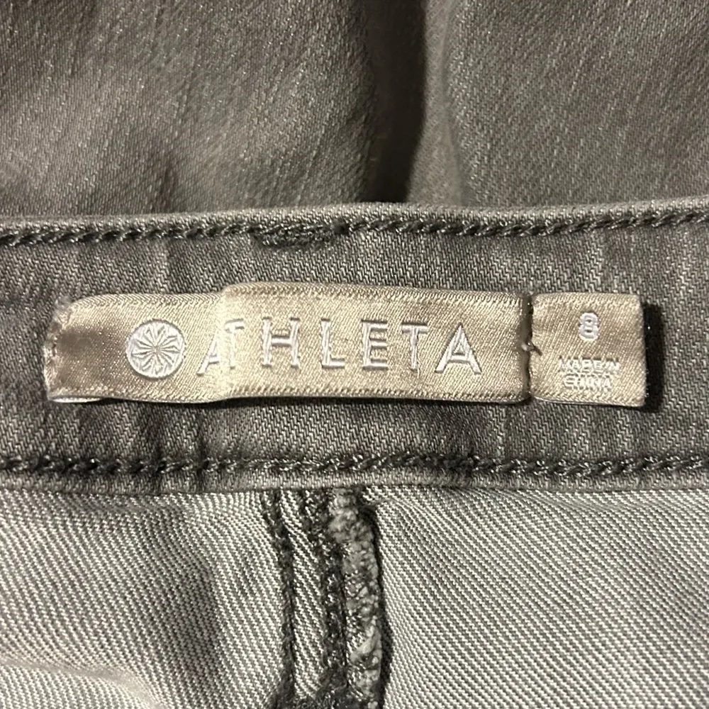 Atheleta Grey Skinny Skulptek High-Rise Comfy Stretchy Movable Size 8 Jeans. - Image 6