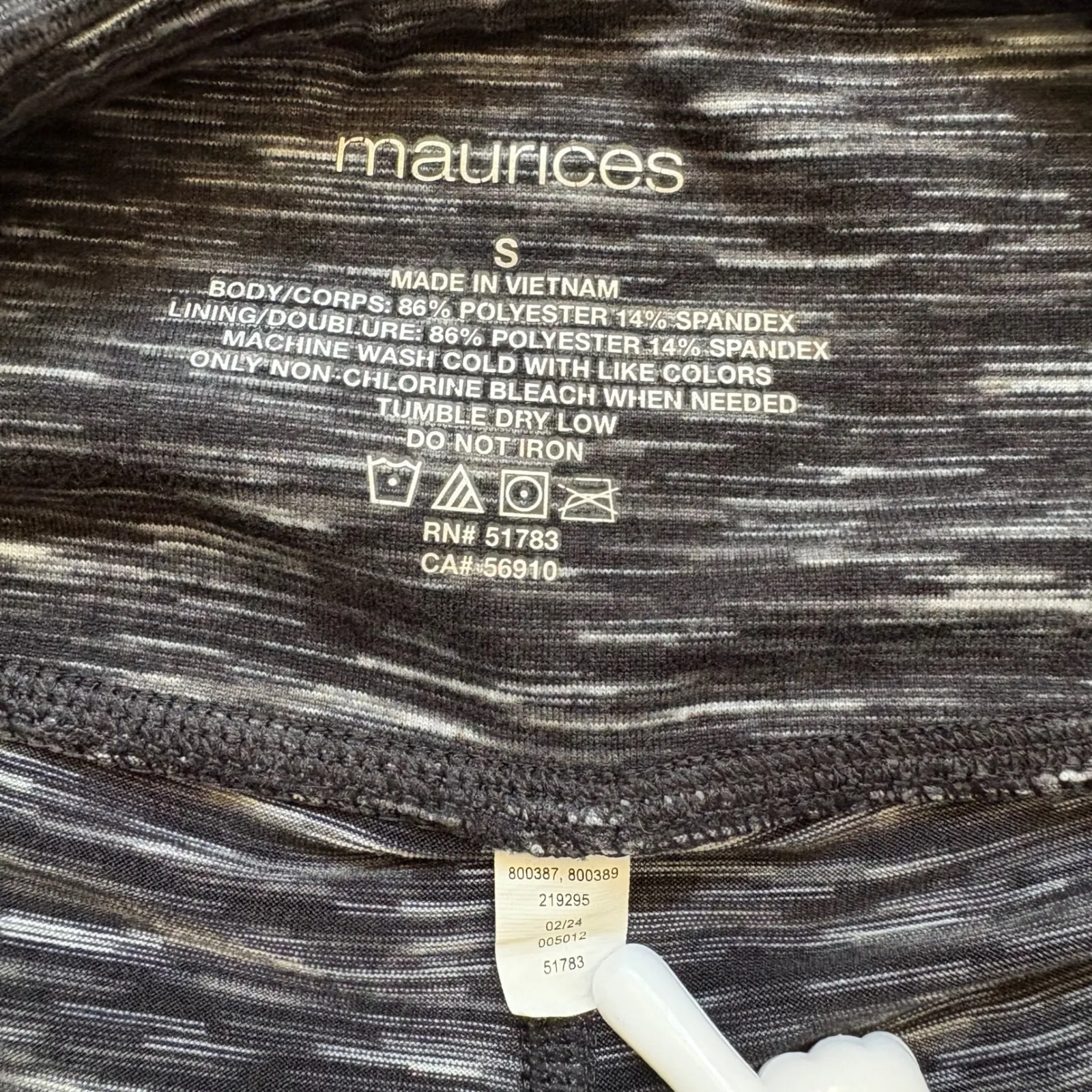 Maurices Athletic Tennis Skort Activewear Skirt Heather Gray‎ Women's S - Image 4