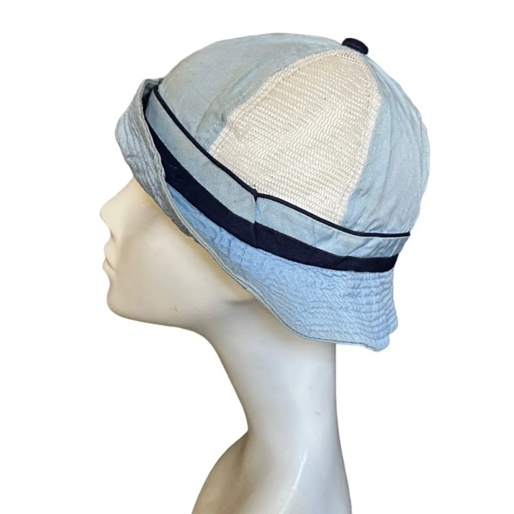 Vintage J Hats Bucket‎ Hat Blue - Image 4