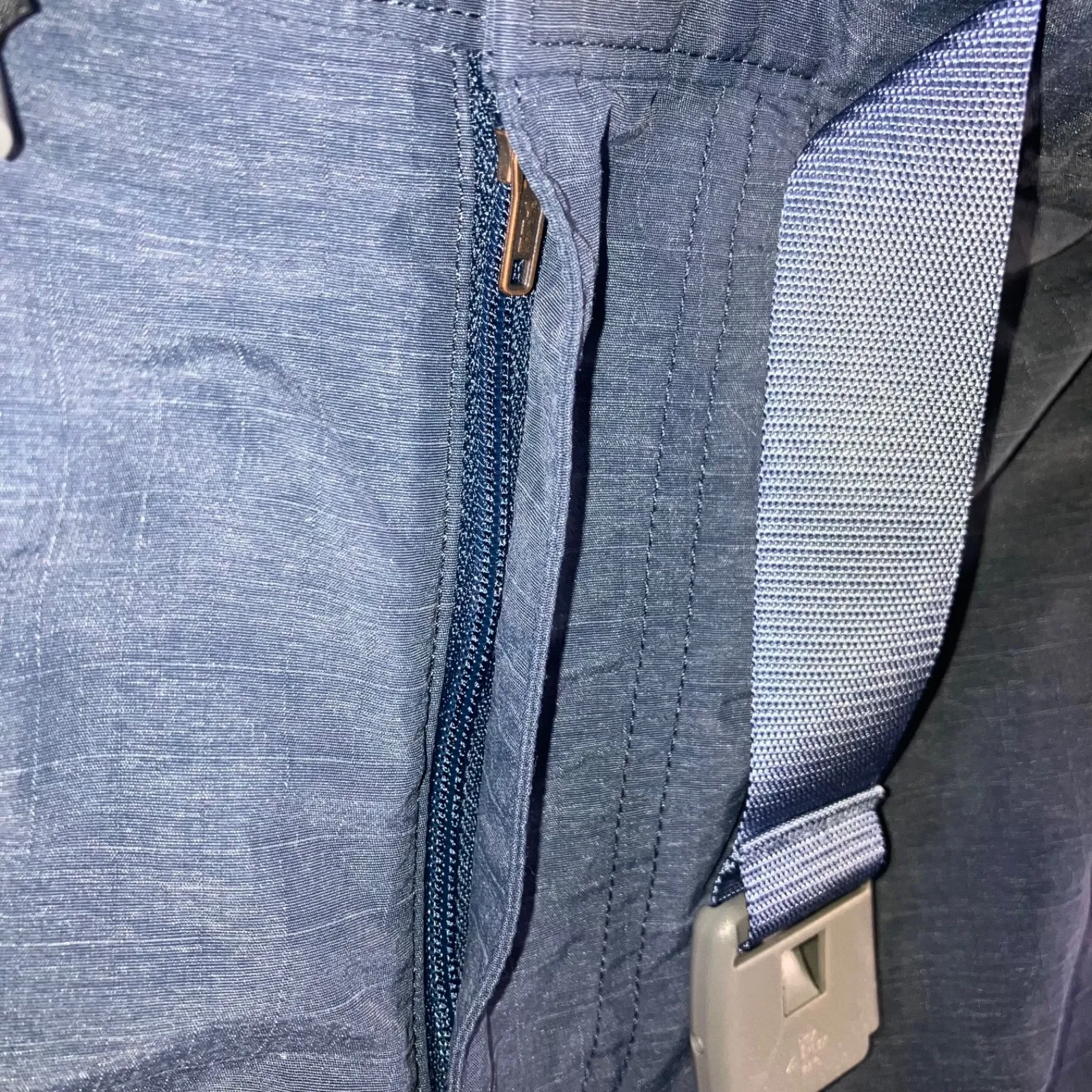 Rei Co-op Shorts Men Small‎ Amphib Nylon Belted Blue Outdoor Active Hiking - Image 8