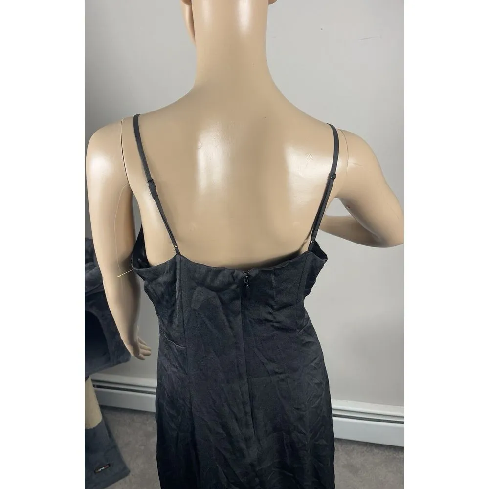 Express Black Backless‎ Mini Dress Size Medium  Pre-owned - Image 3